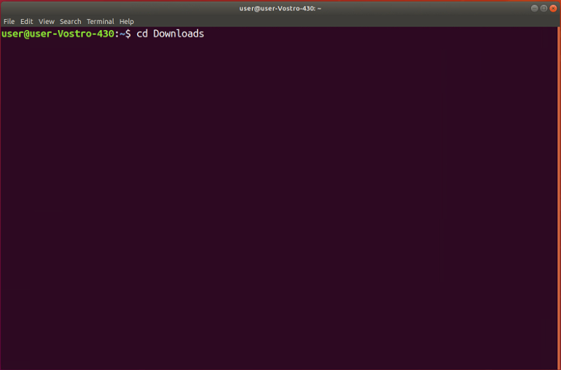 move to downloads folder