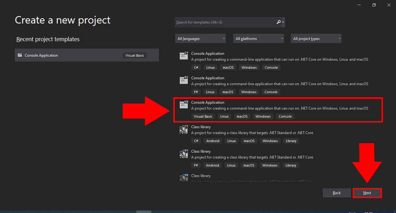 console application