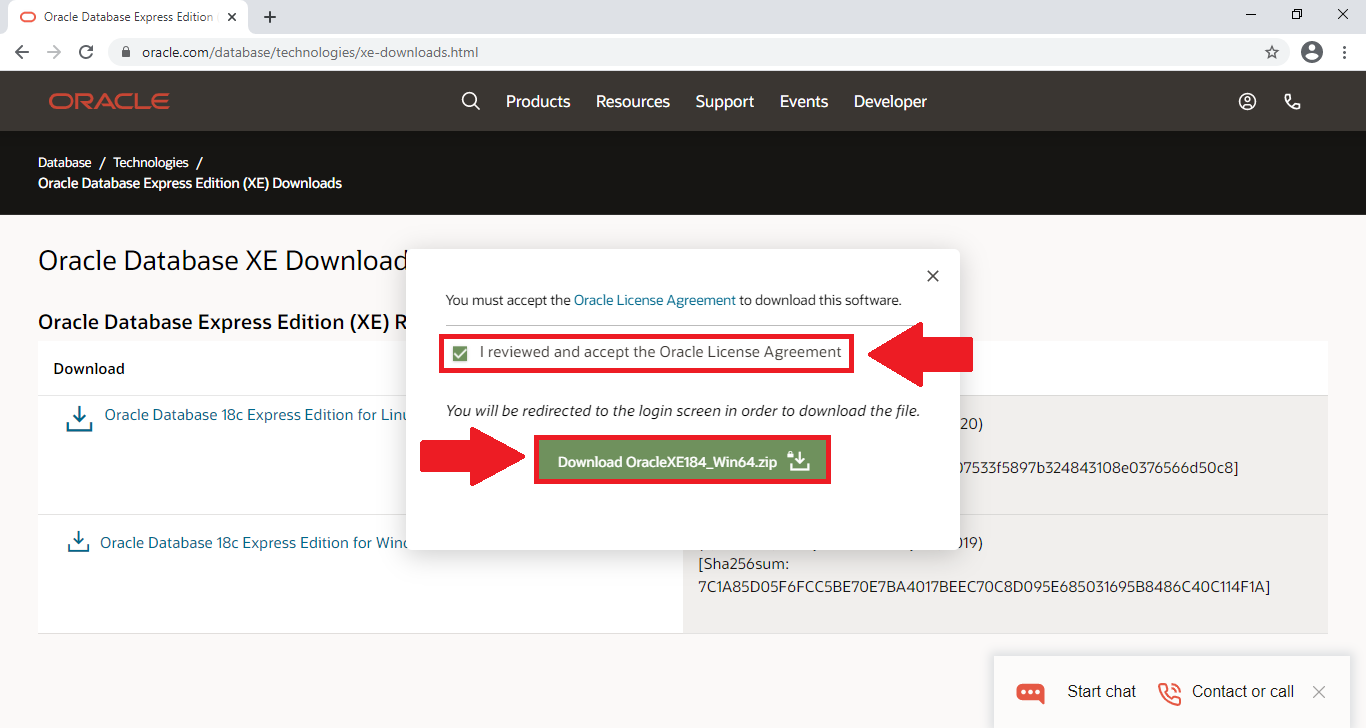 accept license agreements