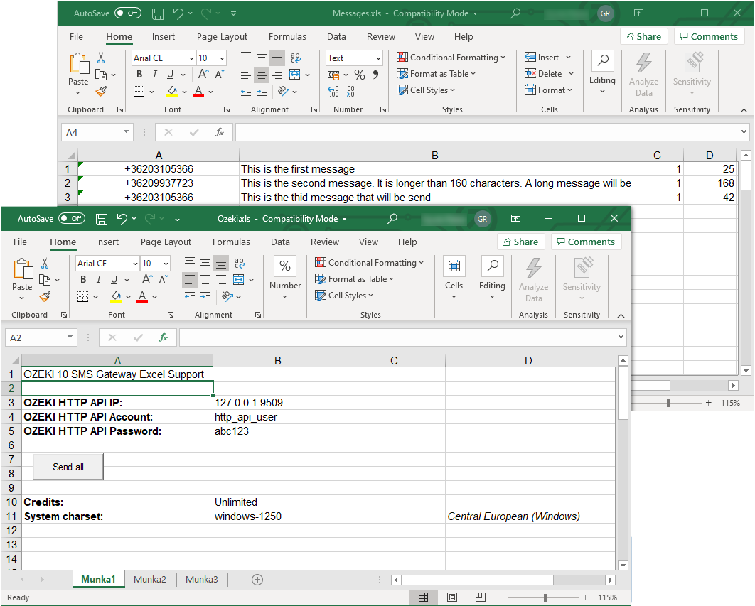 excel view