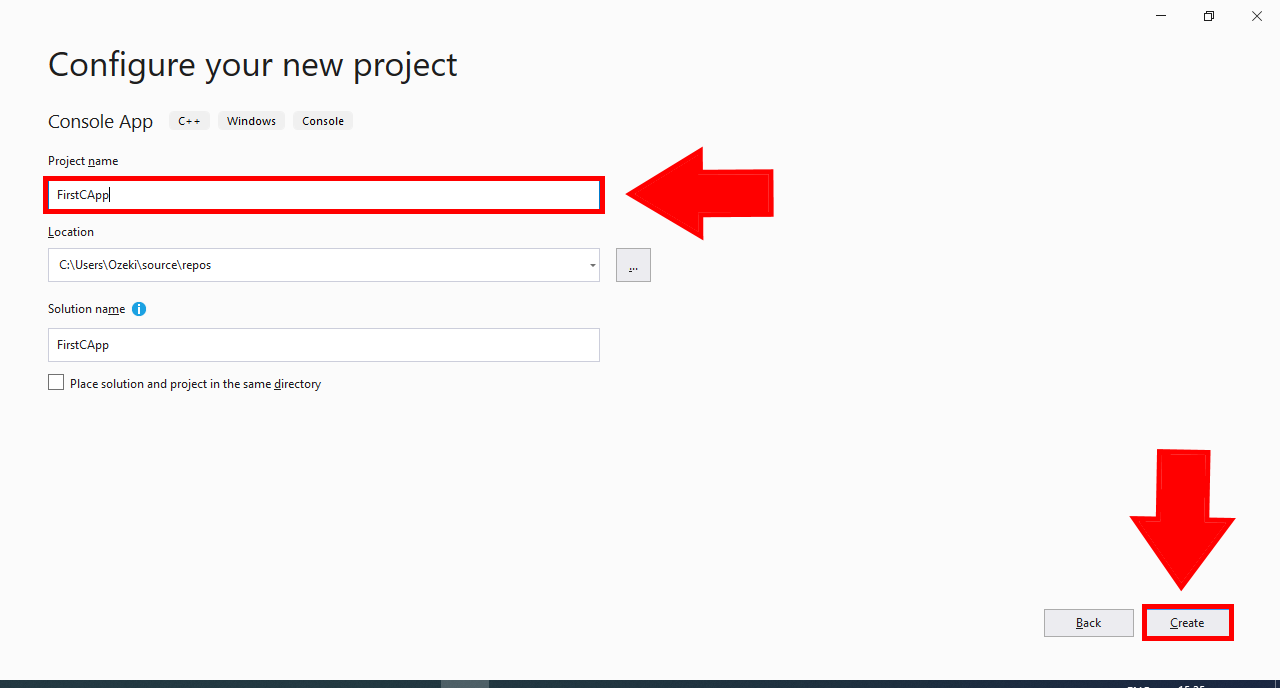 project name