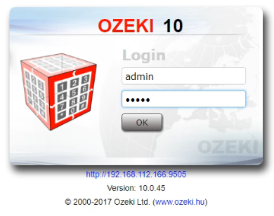 login to ozeki ten