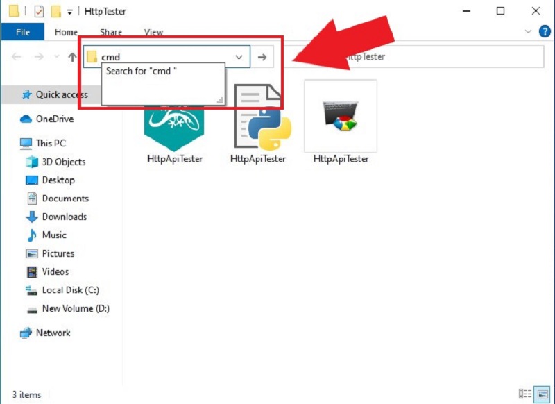 open command prompt