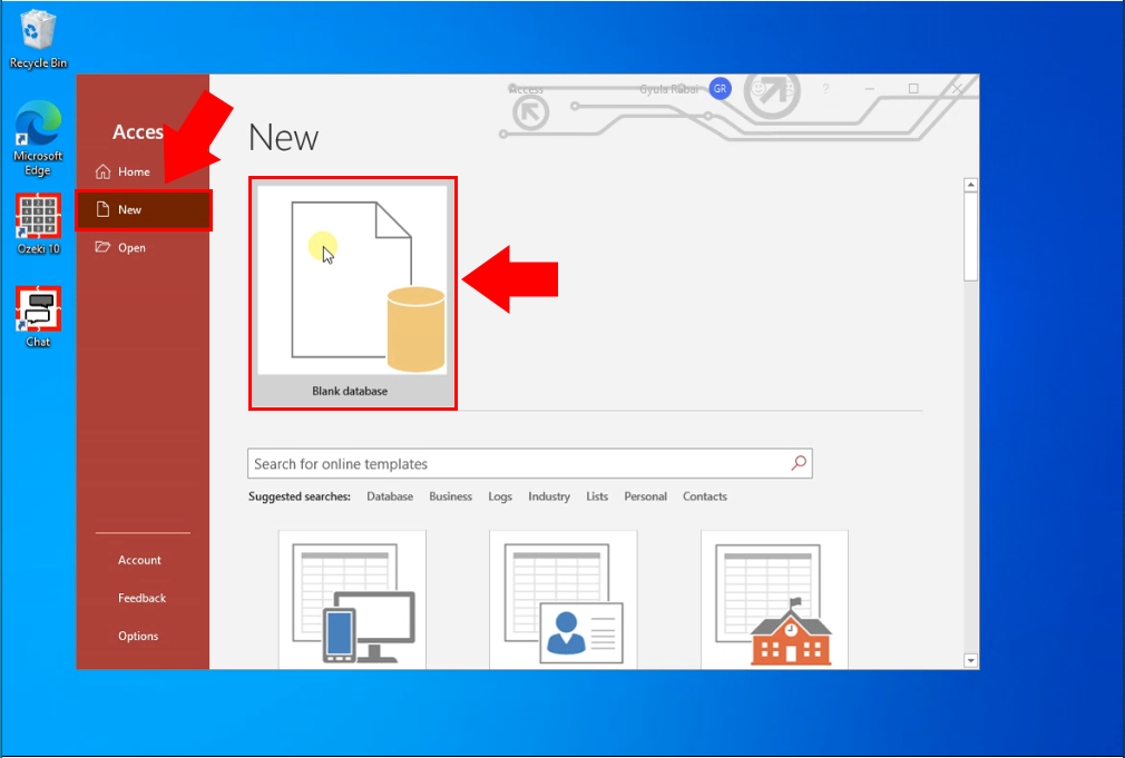How to setup Microsoft Access 365