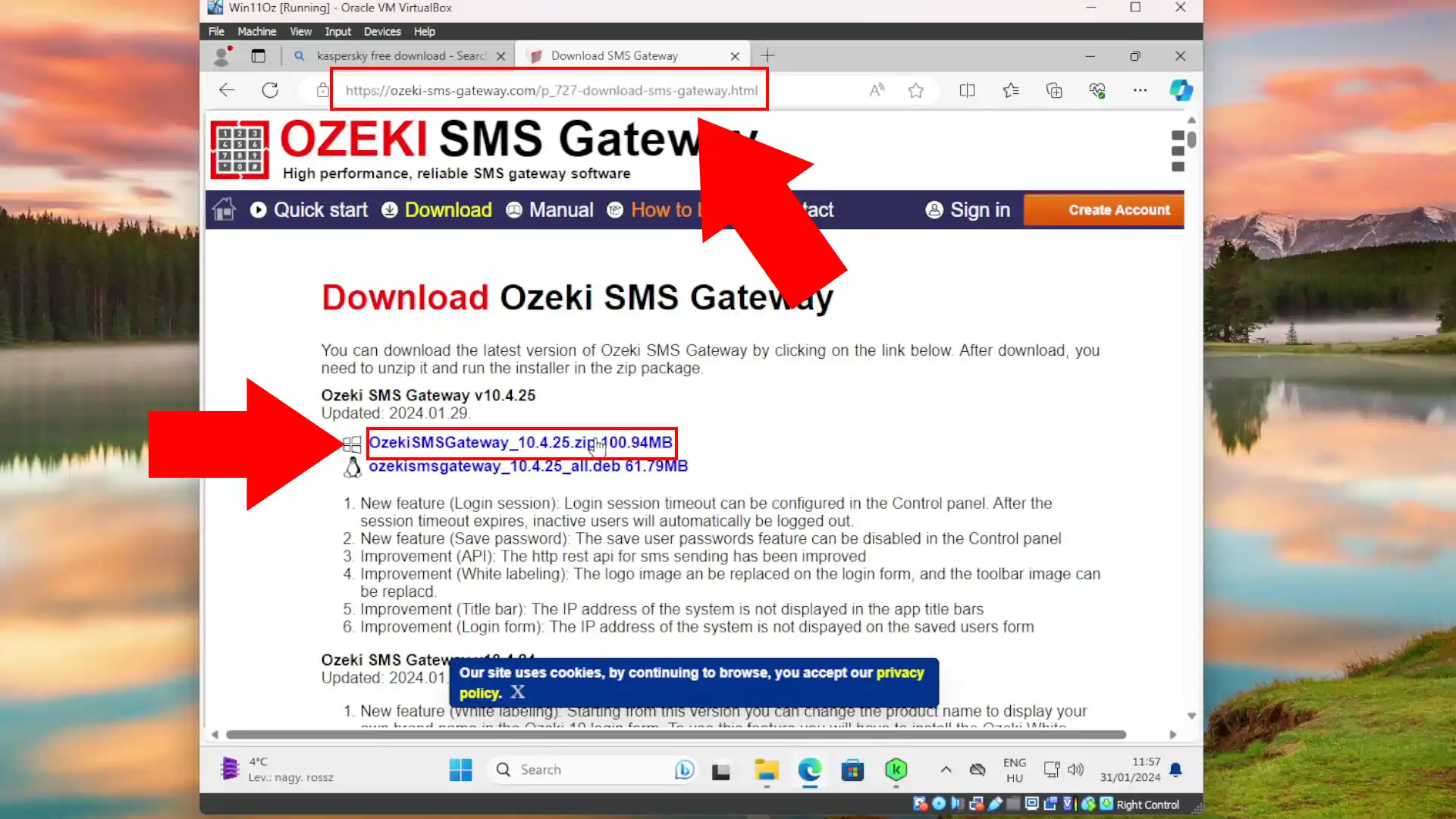 Download Ozeki SMS Gateway